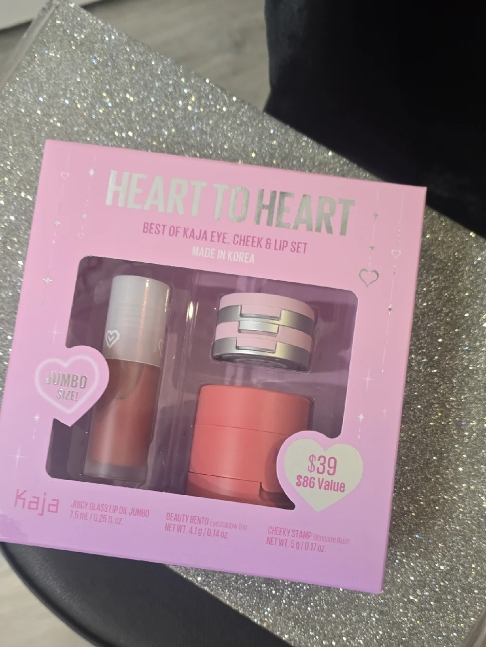 Kaja Heart to Heart Best Of Kaja Eye, Cheek, & Lip Set